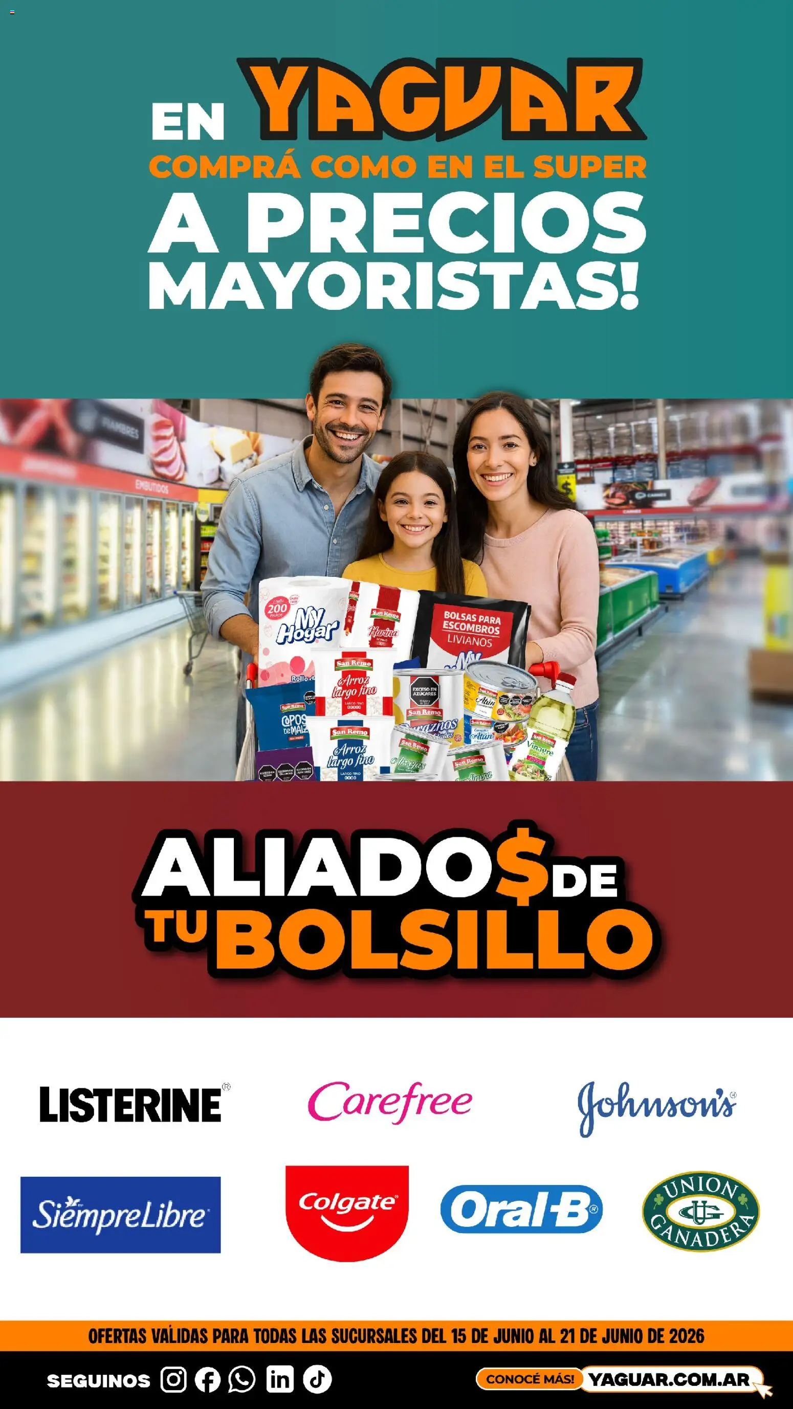 Vista previa del folleto de la tienda Yaguar válido desde el 15/06/2026 