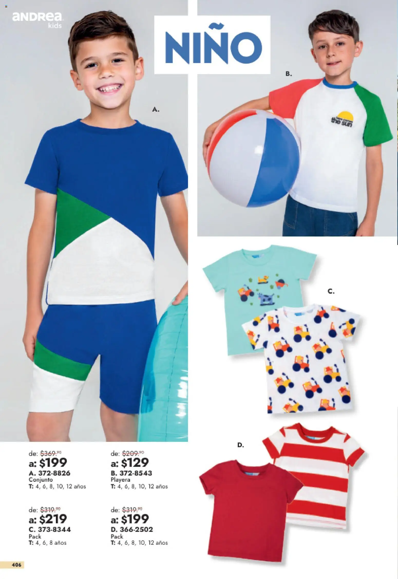 Vista previa las ofertas de la tienda Andrea - Andrea catálogo Outlet desde el 26/07/2026 