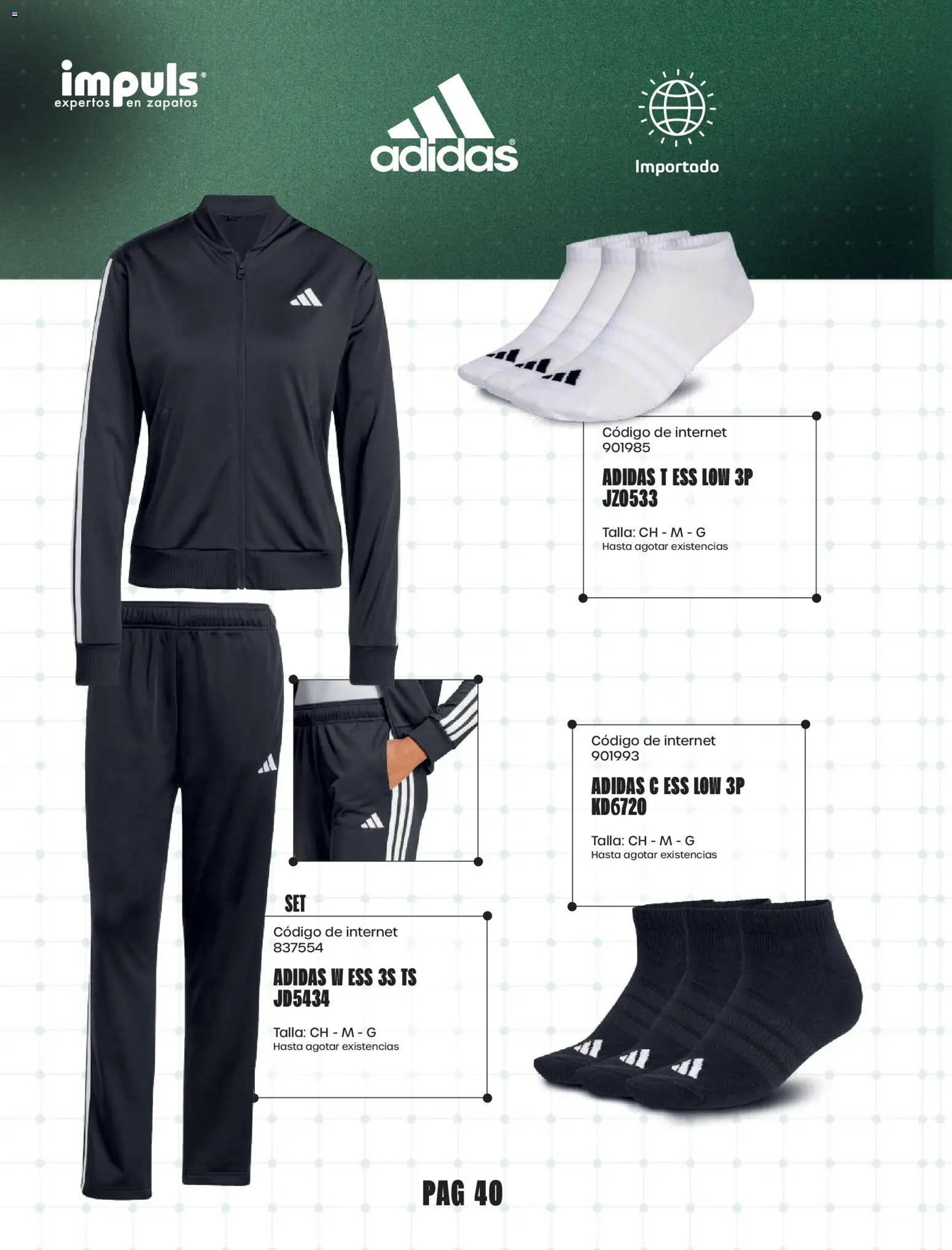 Vista previa las ofertas de la tienda Impuls - Impuls catálogo Urban Sport desde el 01/09/2026 - Zapatos
