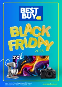 Ad Preview of Best Buy Best Buy Black Friday Notice from 10/15/2026