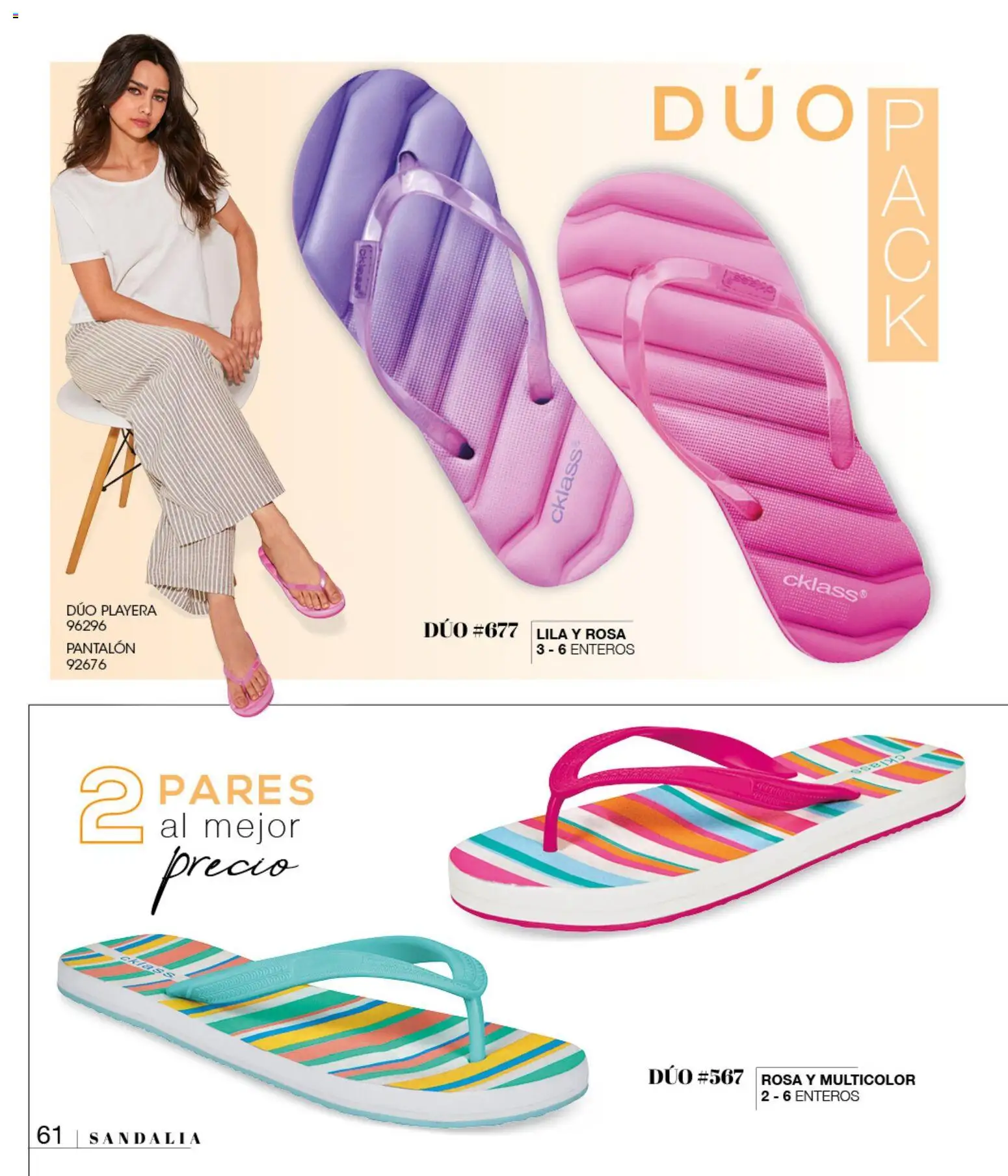 Vista previa las ofertas de la tienda Cklass - Cklass catálogo Sandalias desde el 08/07/2026 