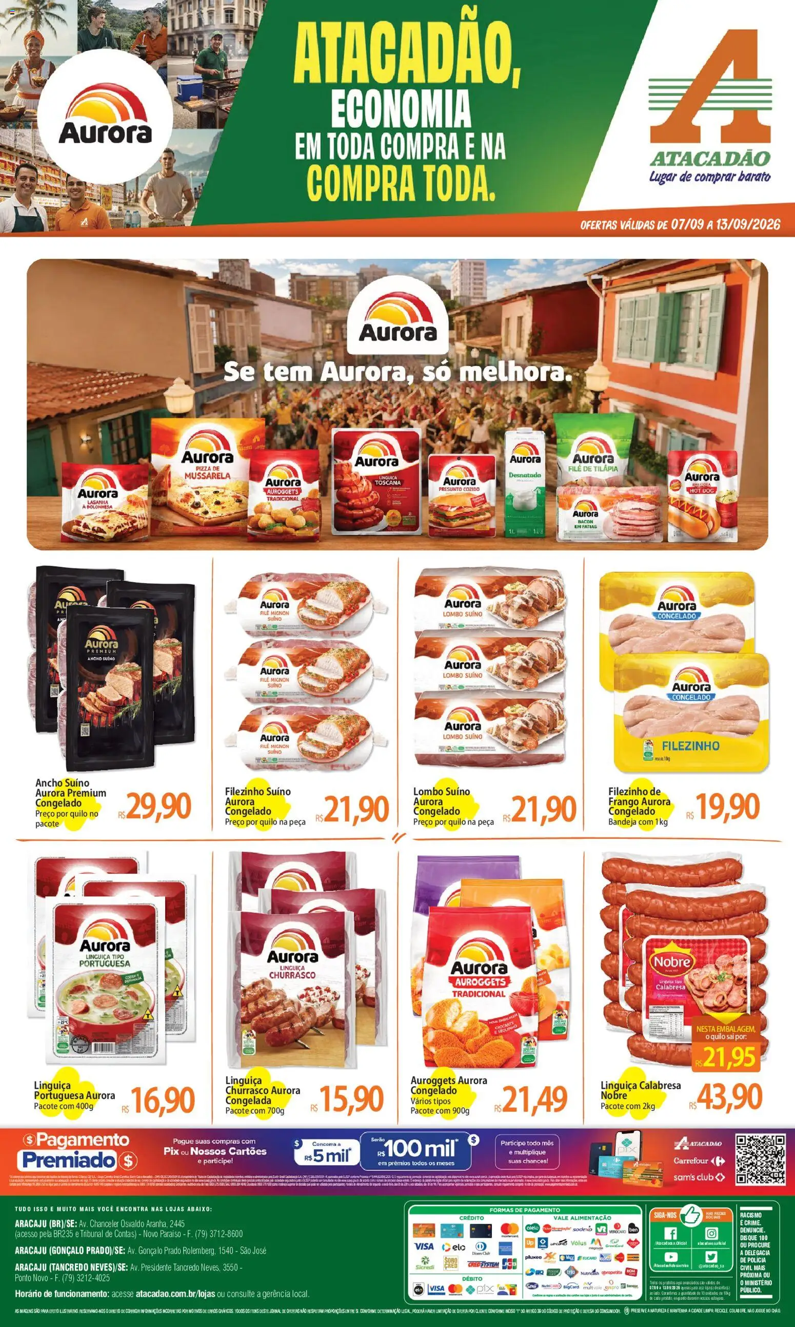 Pré-Visualização do folheto "Atacadão ofertas - SE" da loja Atacadão válido a partir de 07/09/2026