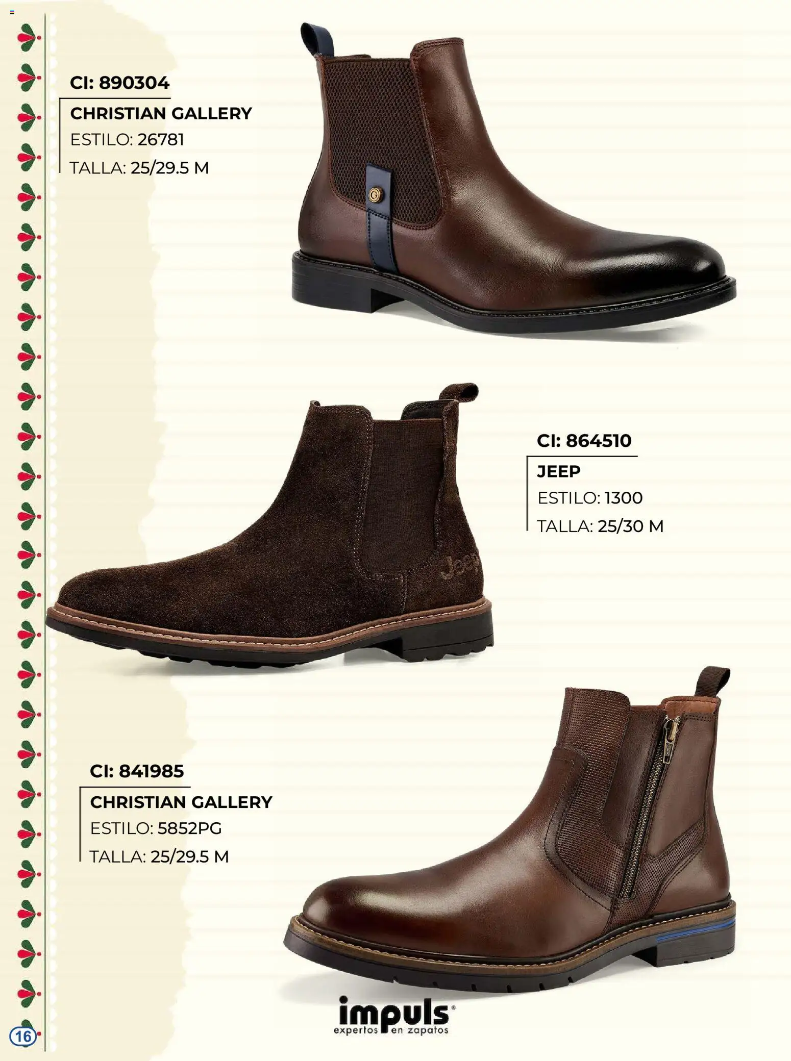 Vista previa las ofertas de la tienda Impuls - Impuls catálogo Botas desde el 27/08/2026 