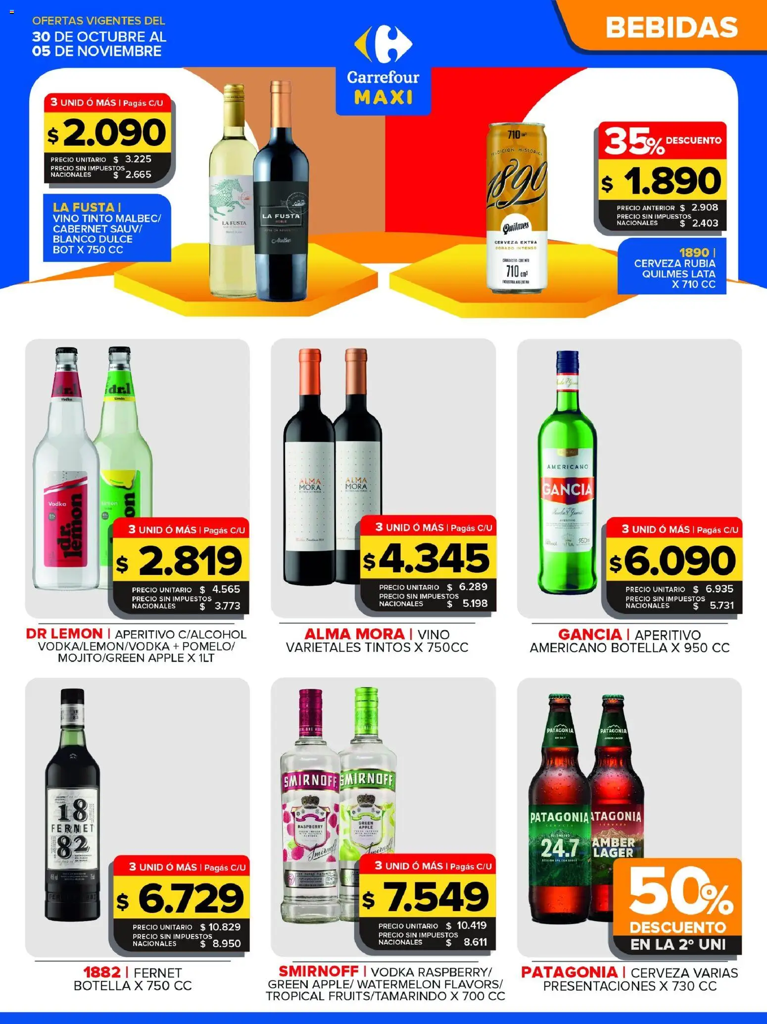 Vista previa del folleto de la tienda Carrefour Maxi válido desde el 30/10/2026 