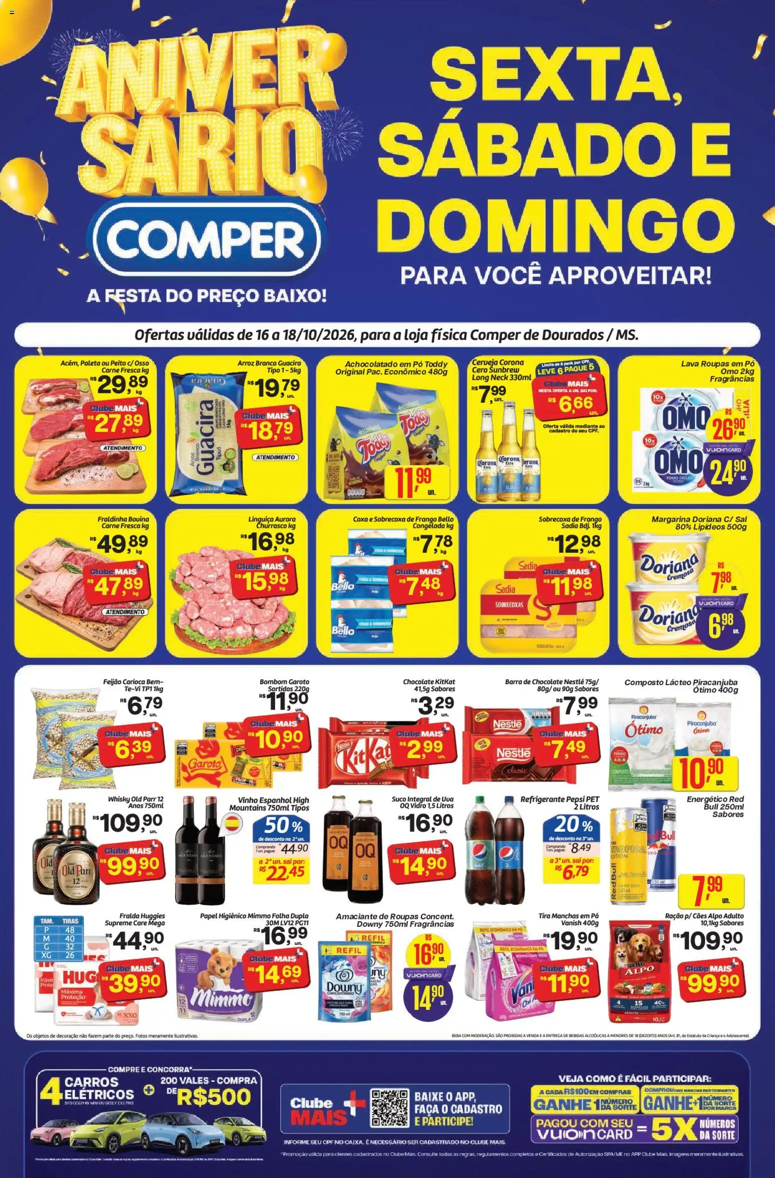 Pré-Visualização do folheto "Comper - Ofertas da semana" da loja Comper válido a partir de 16/10/2026