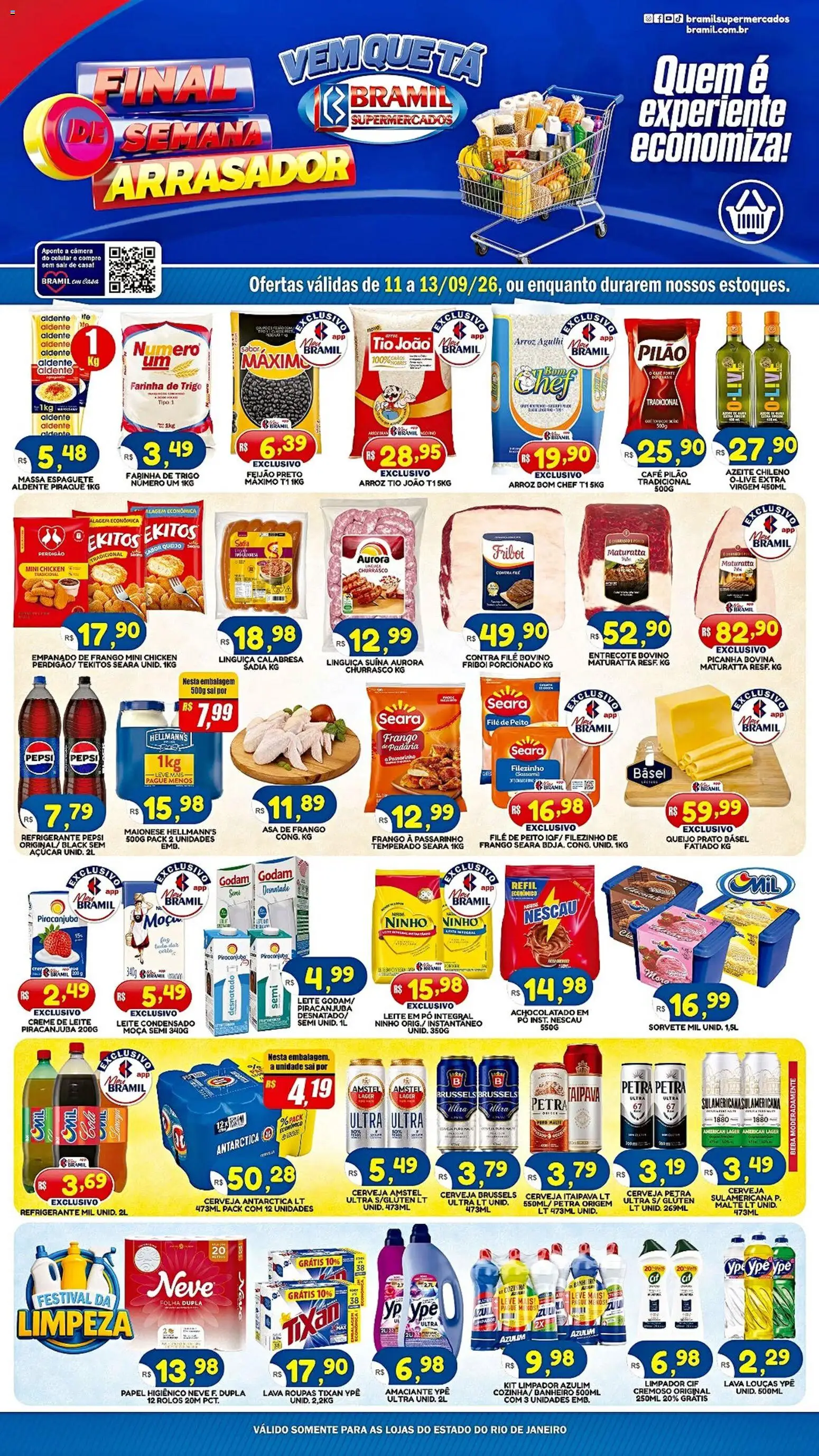Ofertas Bramil Supermercados até 13/09/2026. - Página 1
