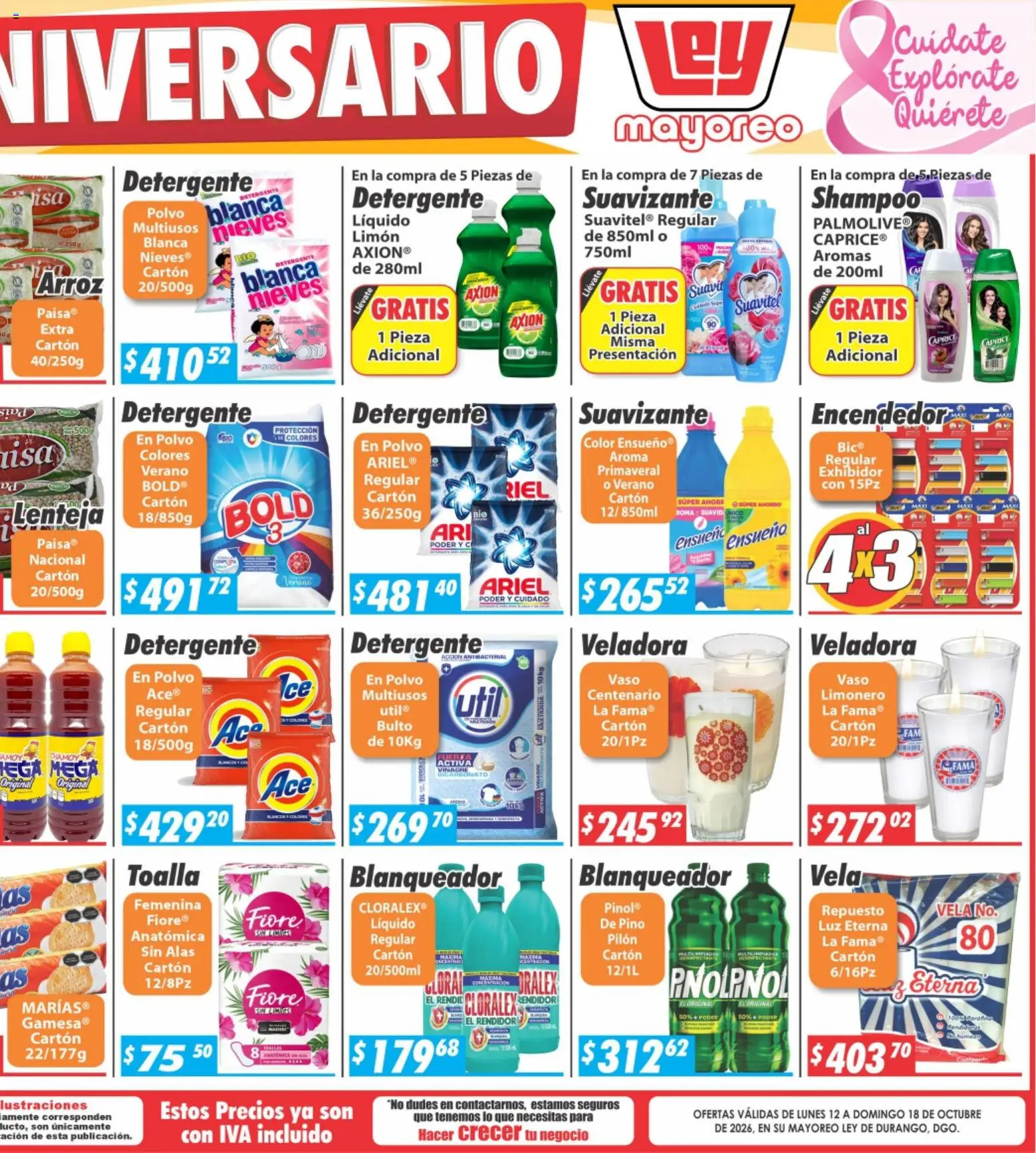 Vista previa las ofertas de la tienda Casa Ley - Casa Ley folleto desde el 12/10/2026 