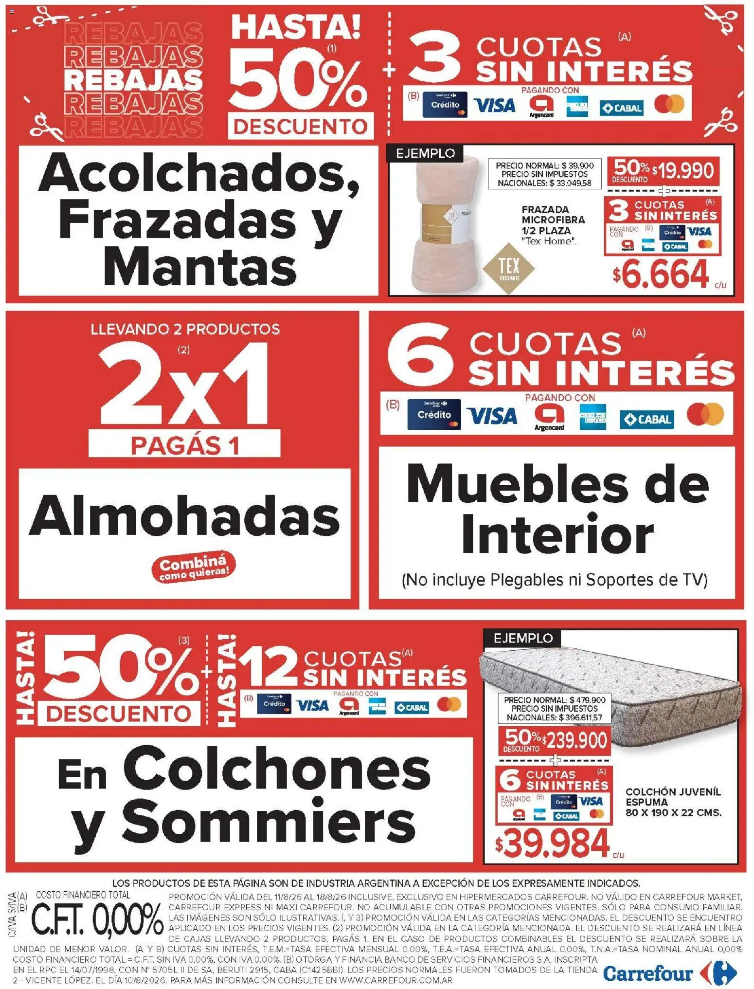 Vista previa del folleto de la tienda Carrefour válido desde el 11/08/2026 
