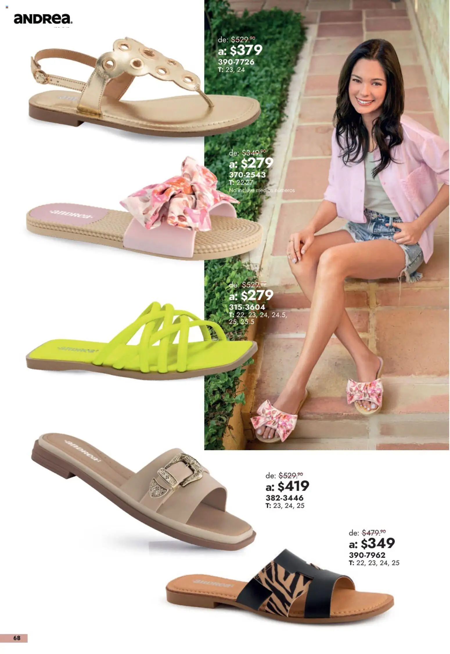 Vista previa las ofertas de la tienda Andrea - Andrea catálogo Outlet desde el 13/09/2026 