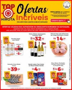 Pré-Visualização do folheto "Hirota Food ofertas Top " da loja Hirota Food válido a partir de 02/05/2026