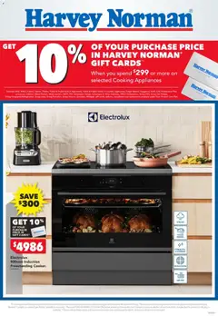 Preview of catalogue Harvey Norman Cooking Gift Card from shop Harvey Norman valid 17/08/2026