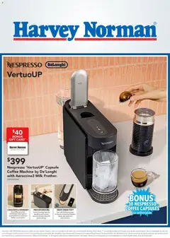 Preview of catalogue Harvey Norman Under 500$ deals on small appliances from shop Harvey Norman valid 20 Aug 2026
