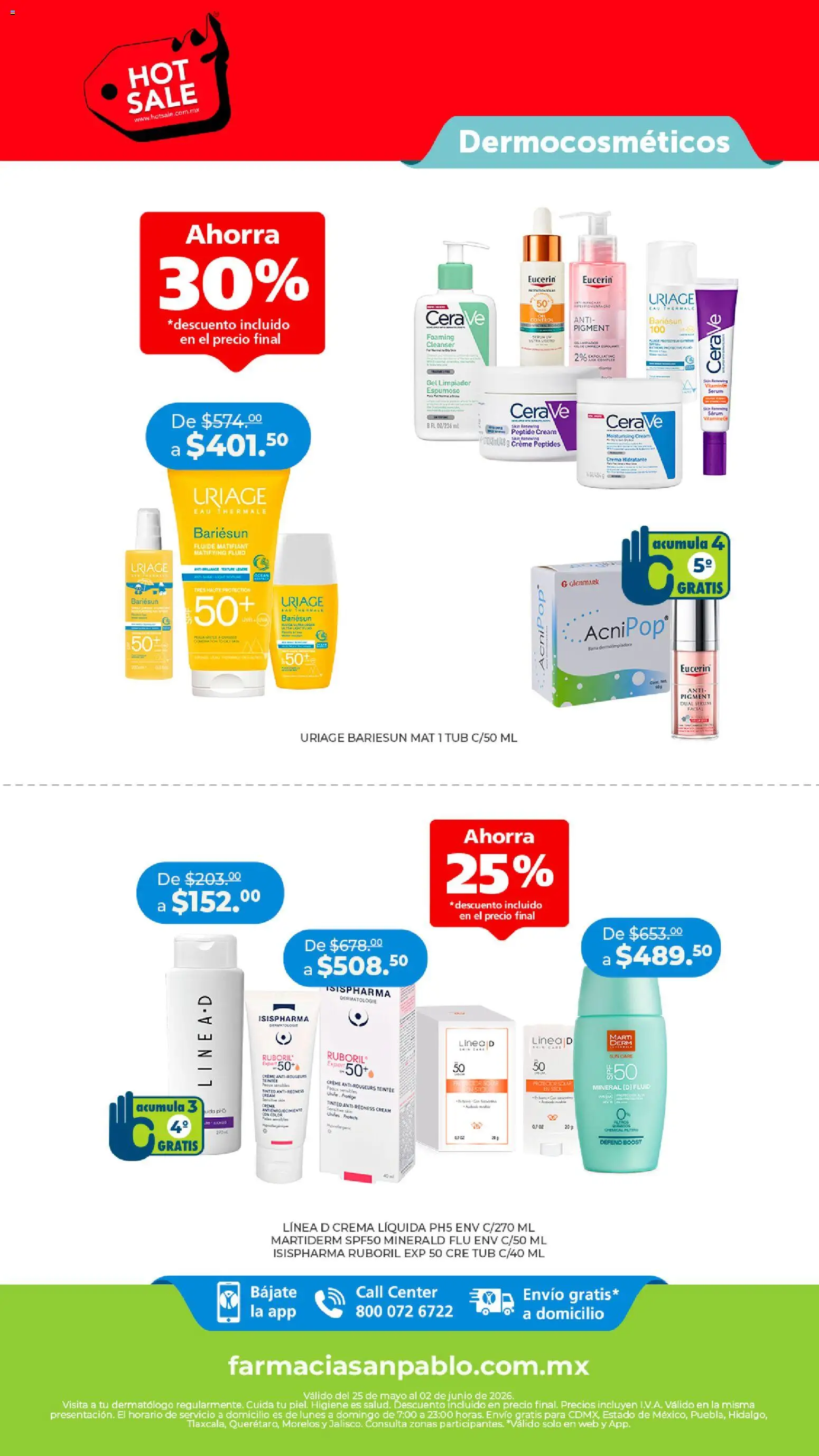 Vista previa las ofertas de la tienda Farmacia San Pablo - Farmacia San Pablo Hot Sale desde el 25/05/2026 - Carbón activado