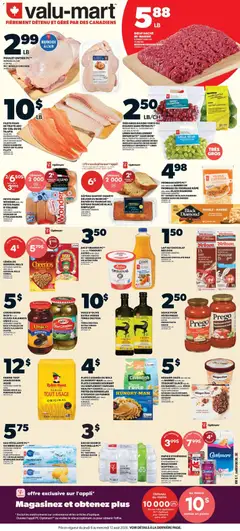 Un aperçu du dépliant Valu Mart circulaire du magasin Valu Mart est valide à partir 6 août 2026