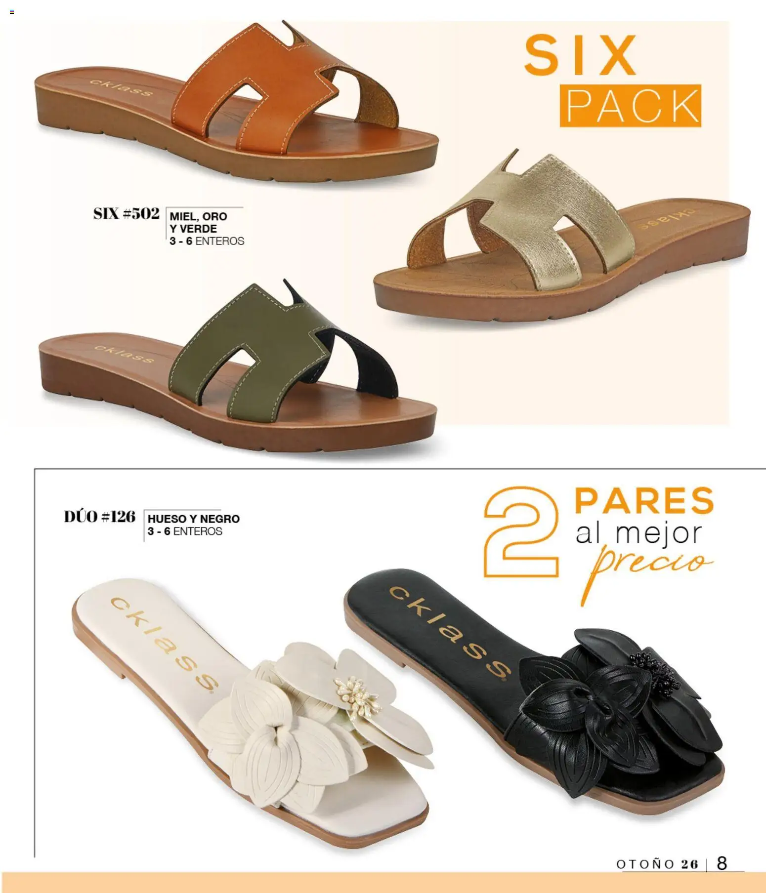 Vista previa las ofertas de la tienda Cklass - Cklass catálogo Sandalias desde el 08/07/2026 