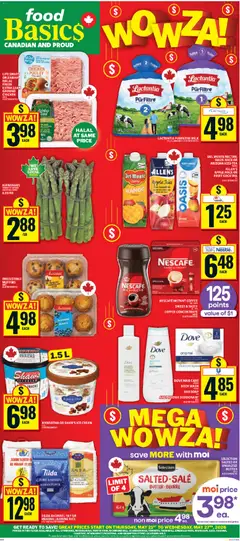 Preview of leaflet Food Basics weekly flyer - Ajax from shop Food Basics is valid from May 21, 2026