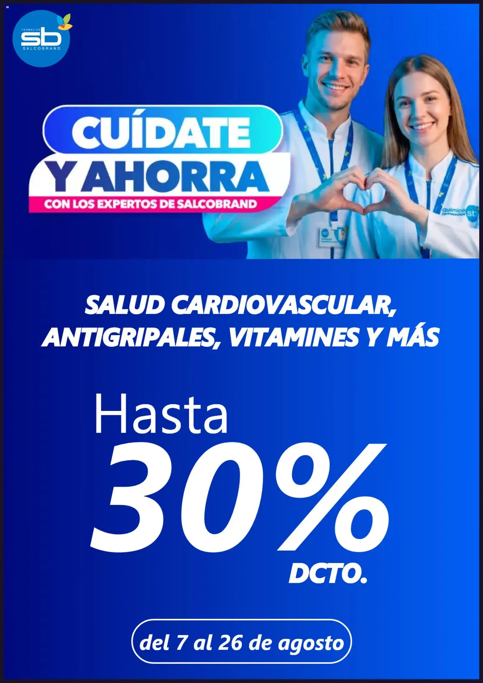 Folleto de la tienda Salcobrand válido desde el 06.08.2026 