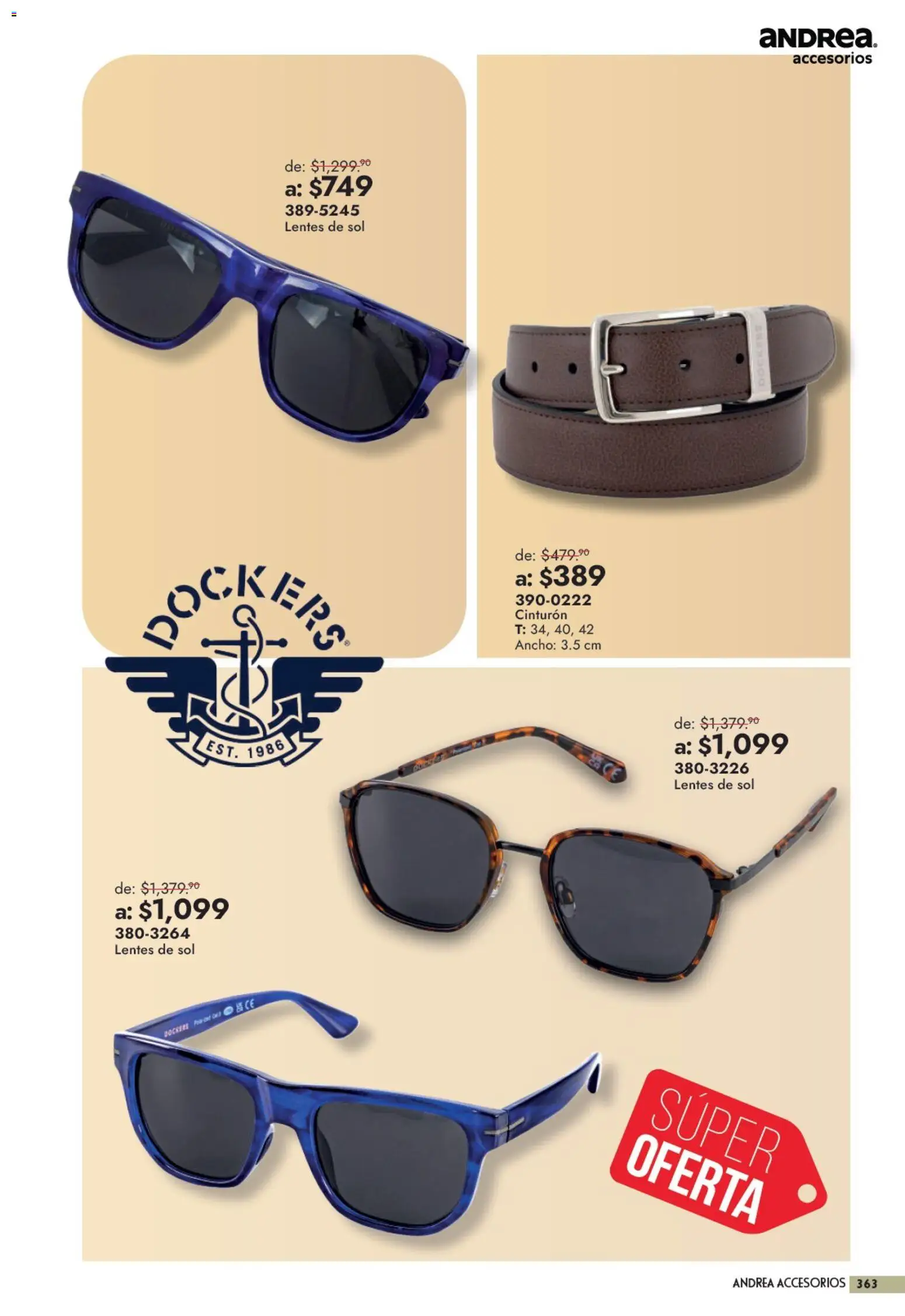 Vista previa las ofertas de la tienda Andrea - Andrea catálogo Outlet desde el 13/09/2026 