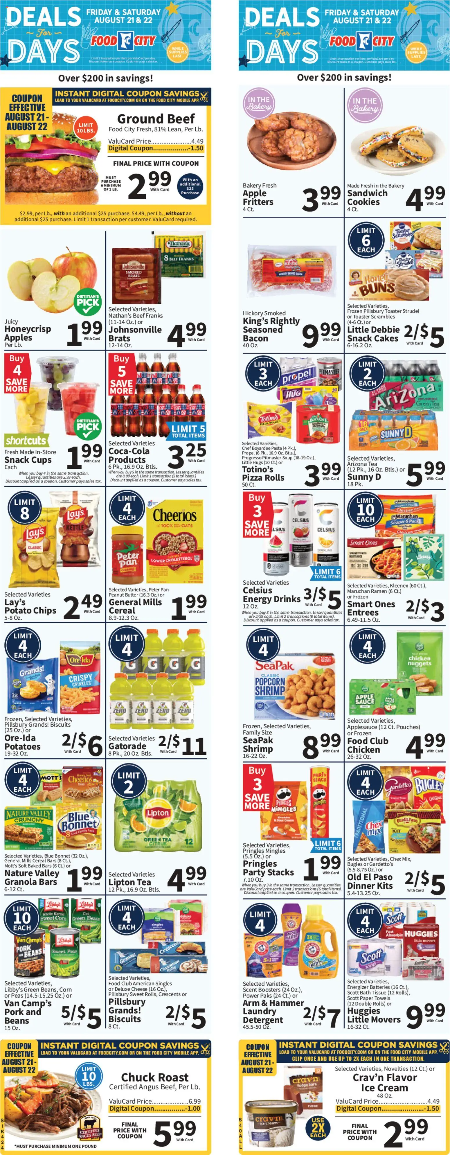 Ad Preview of Food City Food City Weekly Ad from 08/19/2026