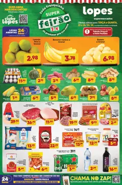 Pré-Visualização do folheto "Lopes Supermercados - Ofertas da semana" da loja Lopes Supermercados válido a partir de 23/06/2026