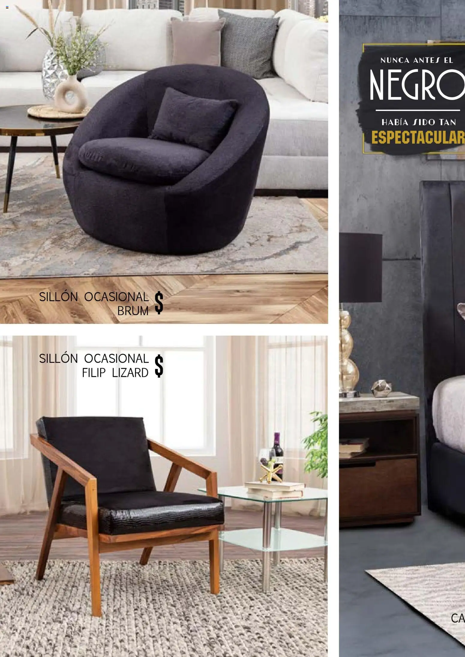 Vista previa las ofertas de la tienda Muebles Dico - Muebles Dico catálogo Black Chicago desde el 17/03/2026 