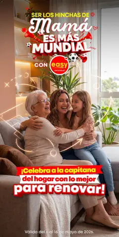  Vista previa del prospecto Easy catálogo_Catálogo Mundial + Madres easy 2026 del almacen Easy válida del 06/05/2026 al 16/05/2026