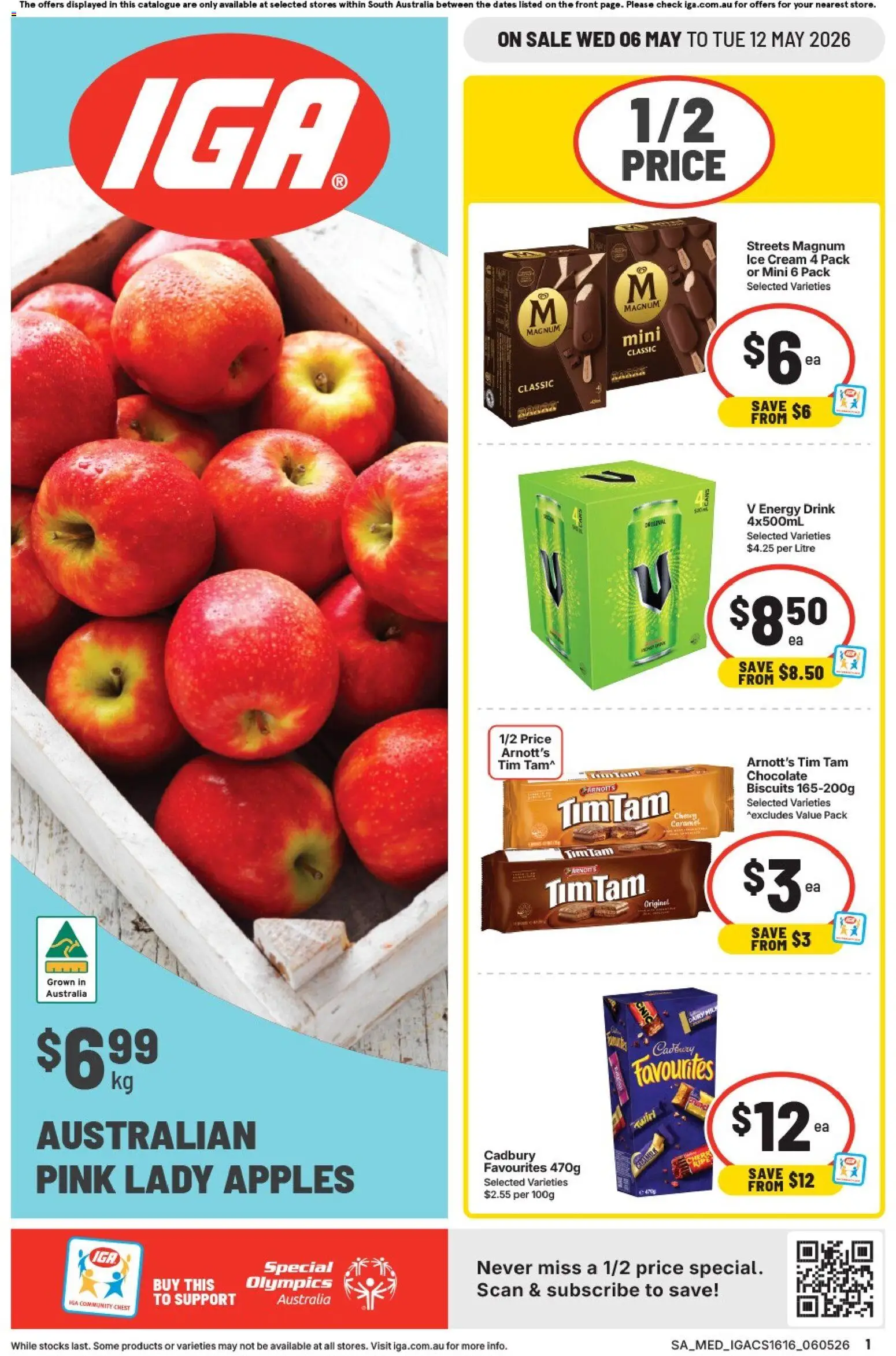 Preview of catalogue IGA catalogue SA from shop IGA valid 06/05/2026