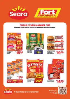 Pré-Visualização do folheto "Fort Atacadista ofertas Seara" da loja Fort Atacadista válido a partir de 01/08/2026