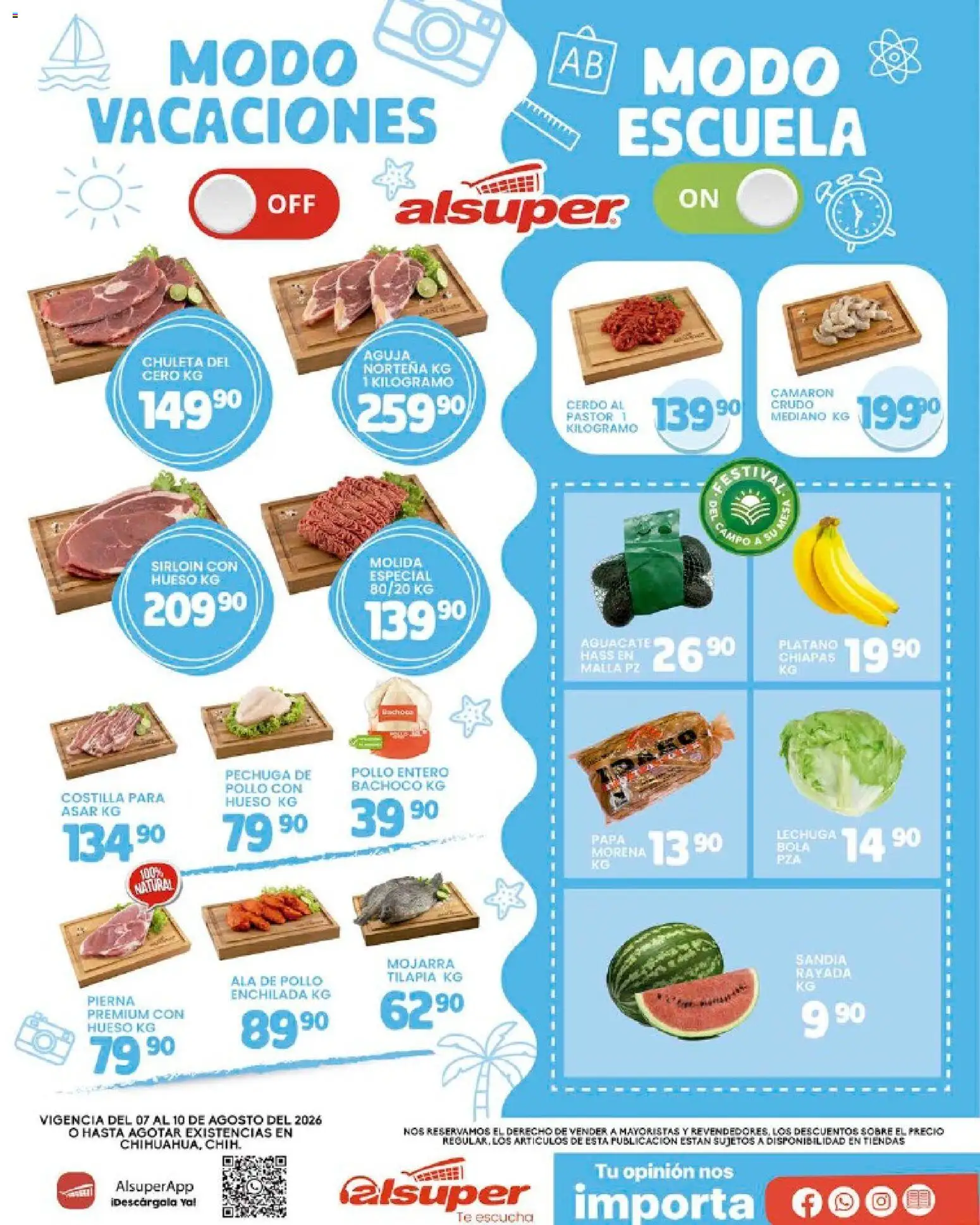 Vista previa las ofertas de la tienda Alsuper - Alsuper folleto desde el 07/08/2026 
