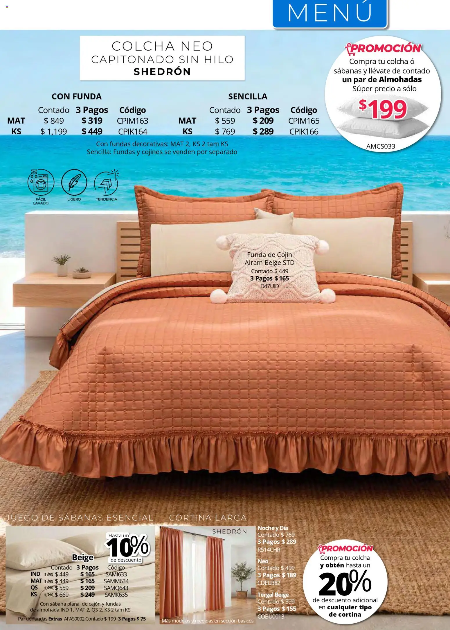 Vista previa las ofertas de la tienda Colchas Concord - Colchas Concord catálogo desde el 01/05/2026 
