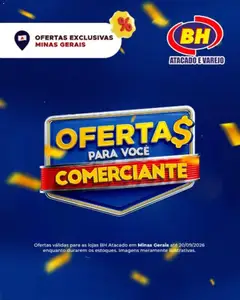 Pré-Visualização do folheto "Supermercados BH ofertas Comerciante" da loja Supermercados BH válido a partir de 14/09/2026