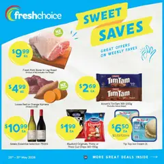 Preview of catalogue FreshChoice catalogue from shop FreshChoice valid 25 May 2026