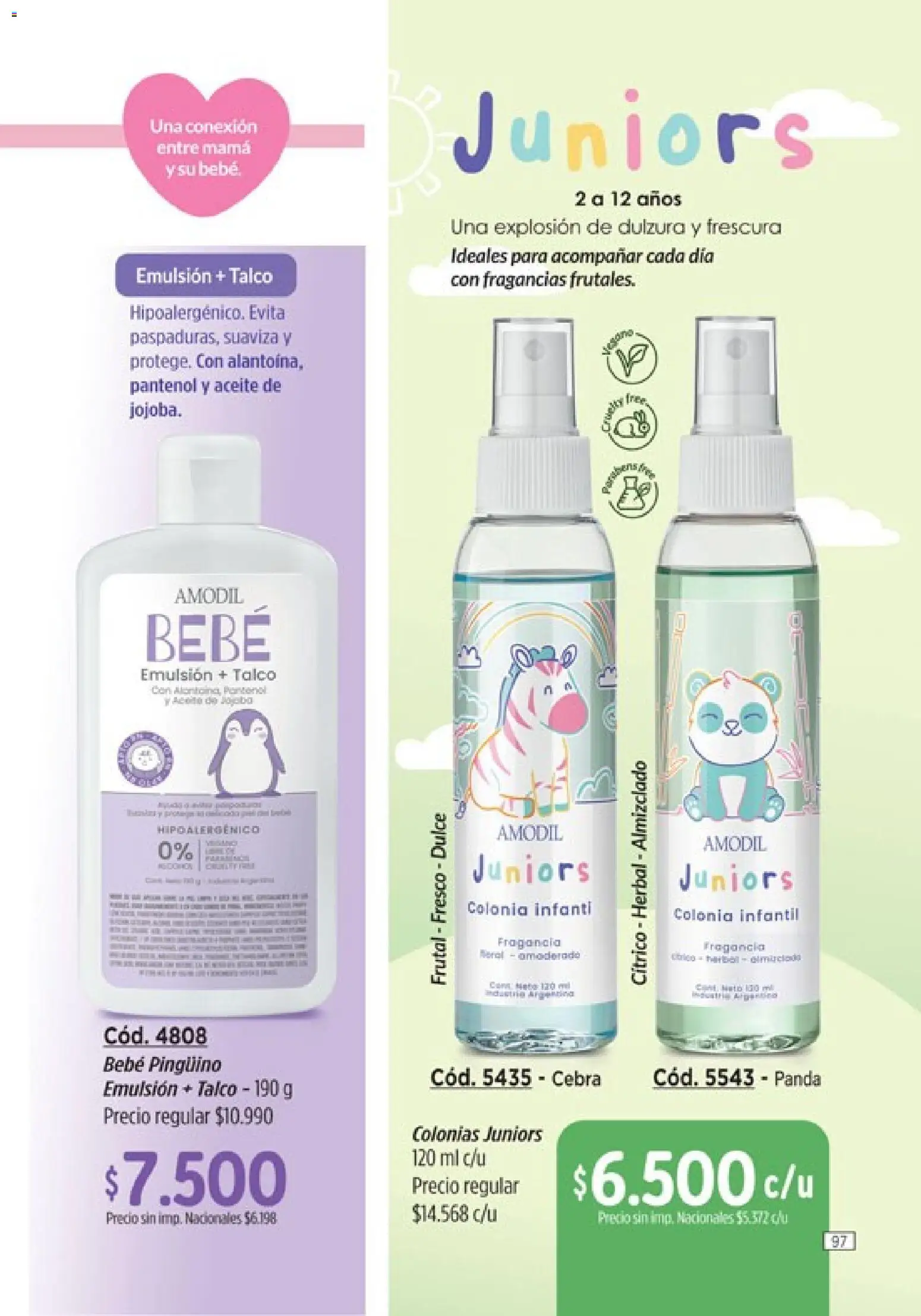 Vista previa del folleto de la tienda Amodil válido desde el 01/10/2026 - Aceite, Dulce, Fragancia, Emulsión