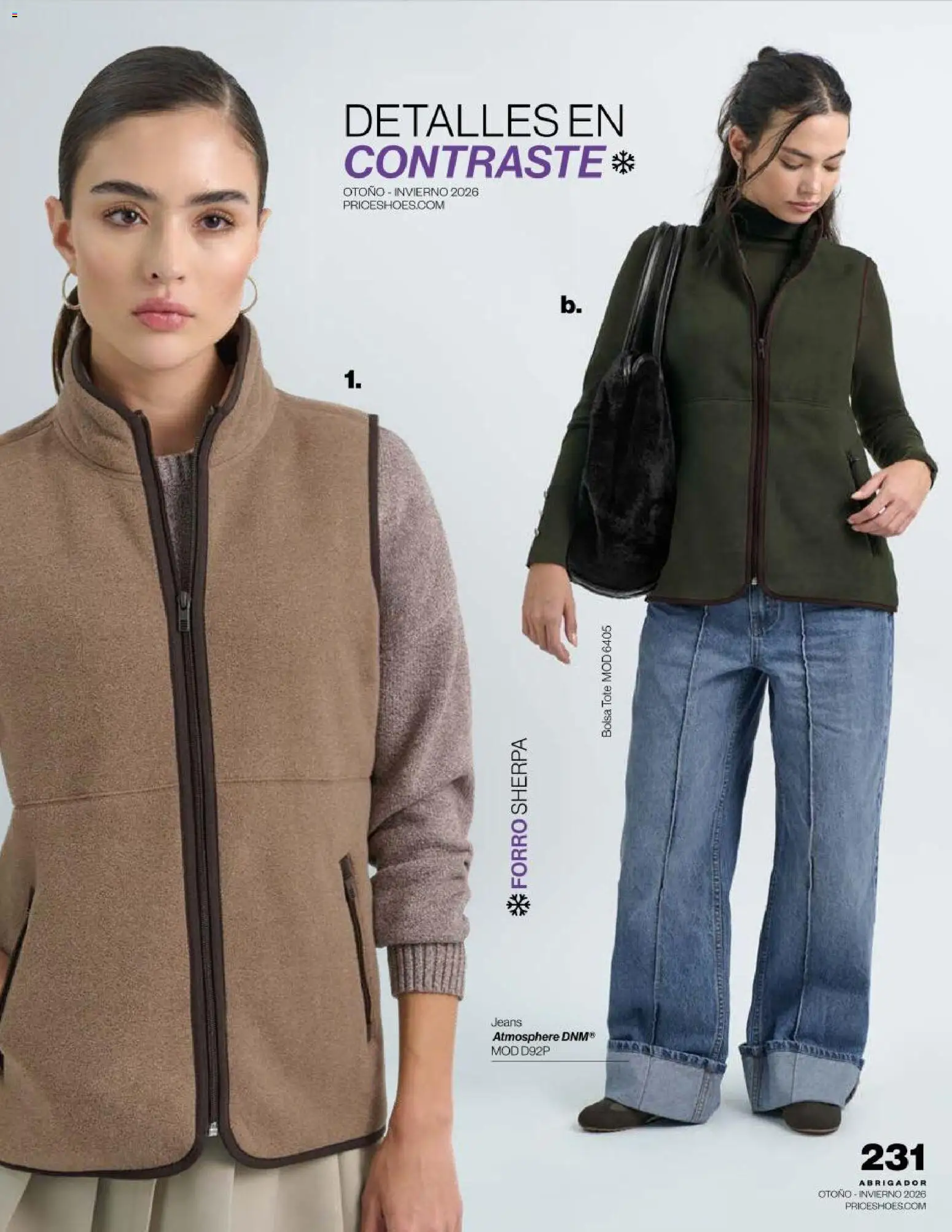 Vista previa las ofertas de la tienda Price Shoes - Price Shoes catálogo Abrigador desde el 16/09/2026 - Bolsa