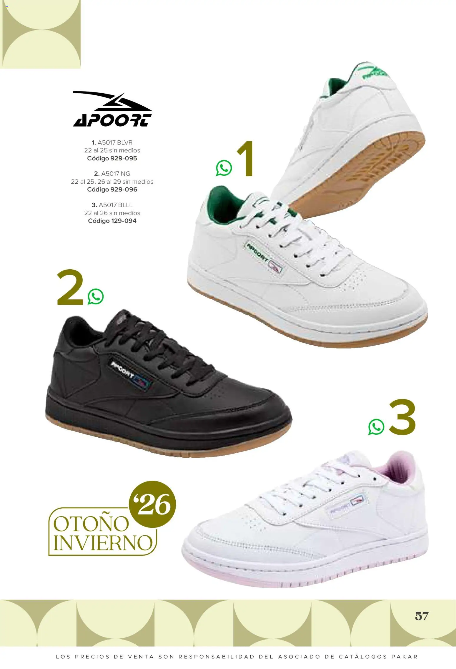 Vista previa las ofertas de la tienda SC Pakar - SC Pakar catálogo Casual desde el 31/07/2026 