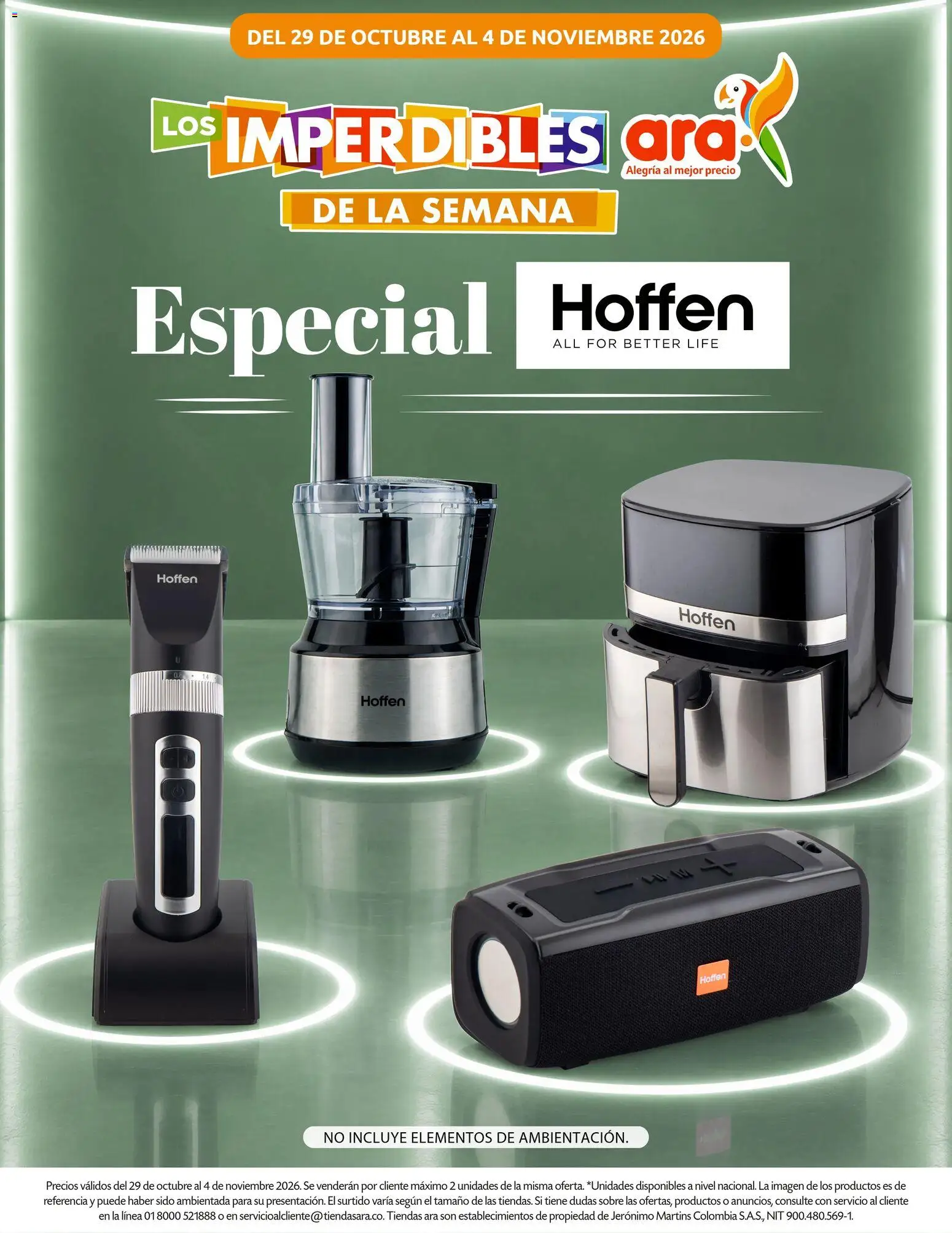  Vista previa del prospecto Ara catálogo Los Imperdibles de la semana del almacen Ara válida del 29/10/2026 al 04/11/2026