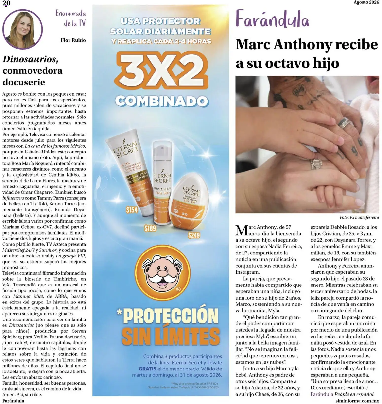 Vista previa las ofertas de la tienda Farmacias Similares - Farmacias Similares catálogo desde el 01/08/2026 