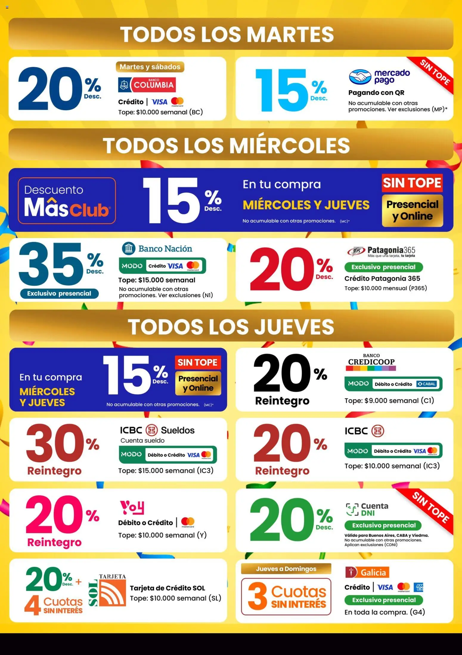 Vista previa del folleto de la tienda Changomas válido desde el 01/09/2026 