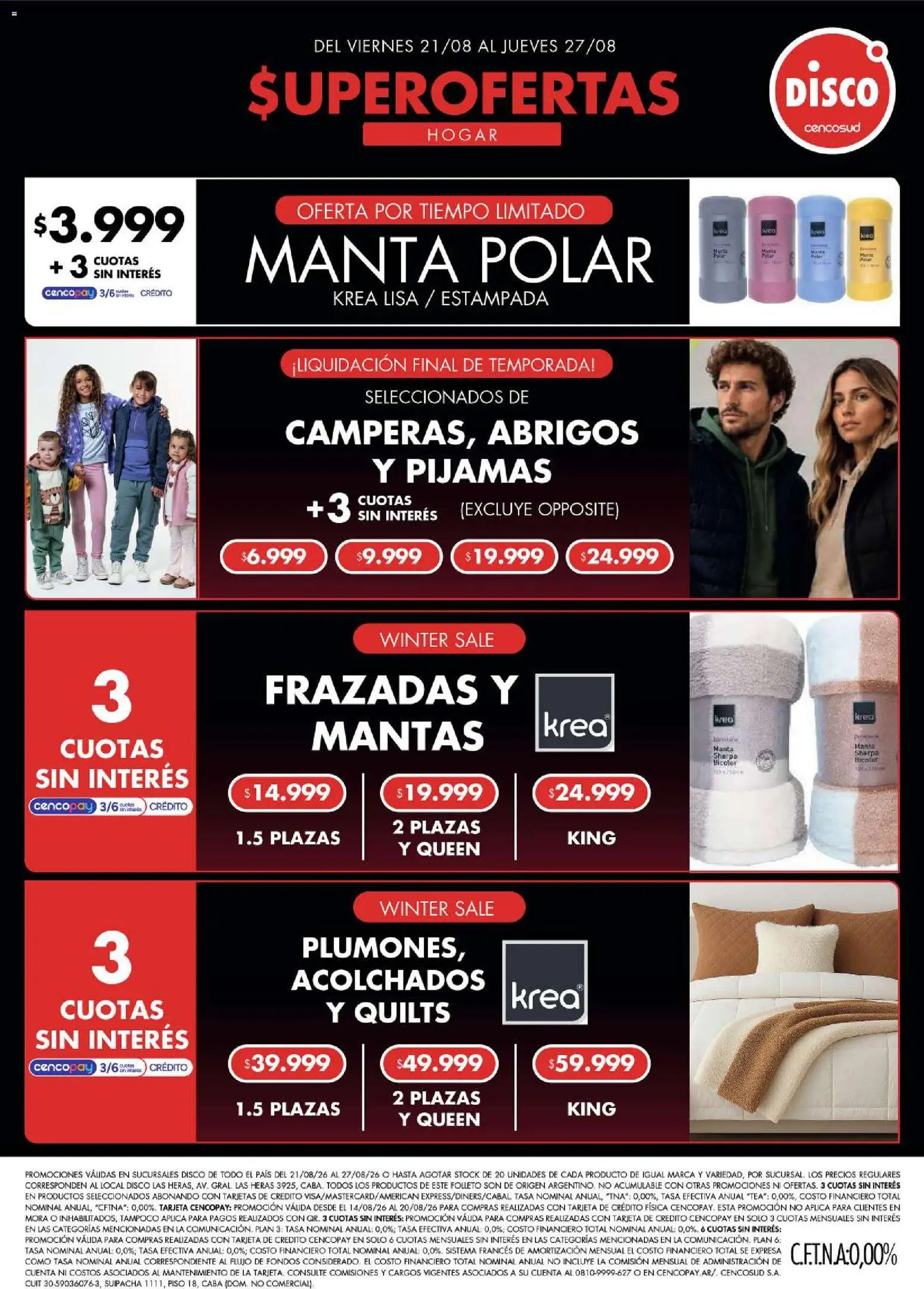 Vista previa del folleto de la tienda Disco válido desde el 20/08/2026 