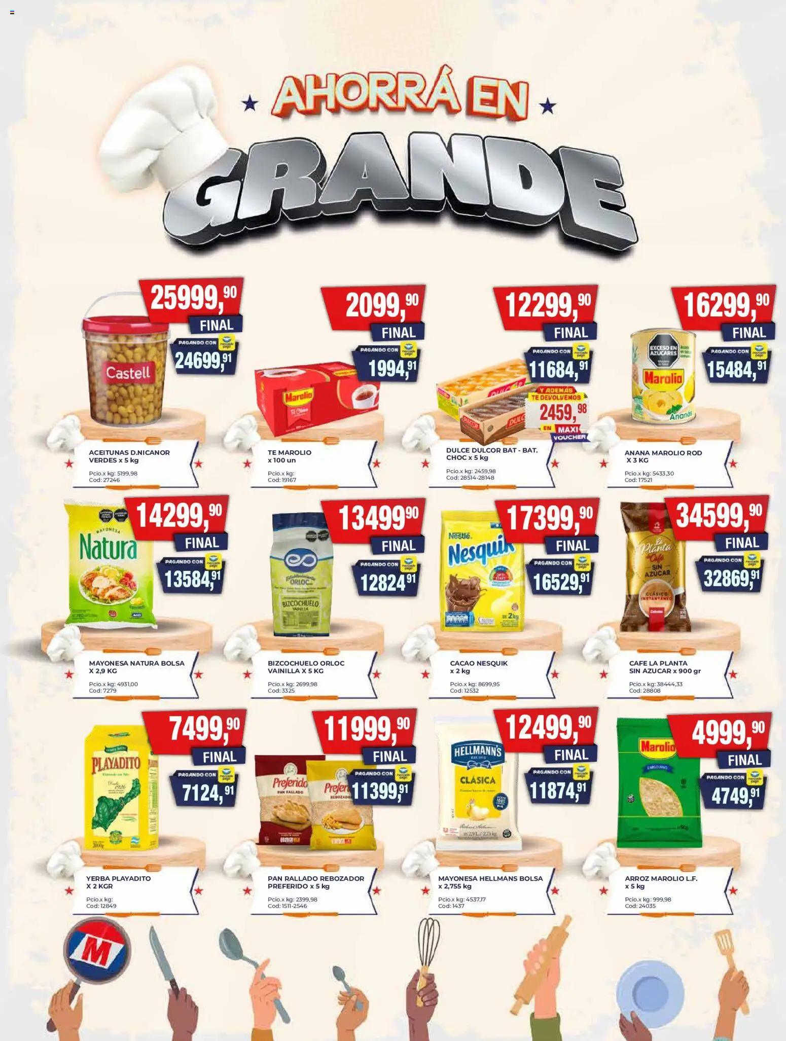 Vista previa del folleto de la tienda Maxiconsumo válido desde el 03/08/2026 