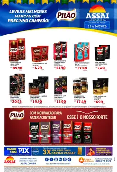 Pré-Visualização do folheto "Assaí Atacadista ofertas - DF" da loja Assaí Atacadista válido a partir de 18/05/2026