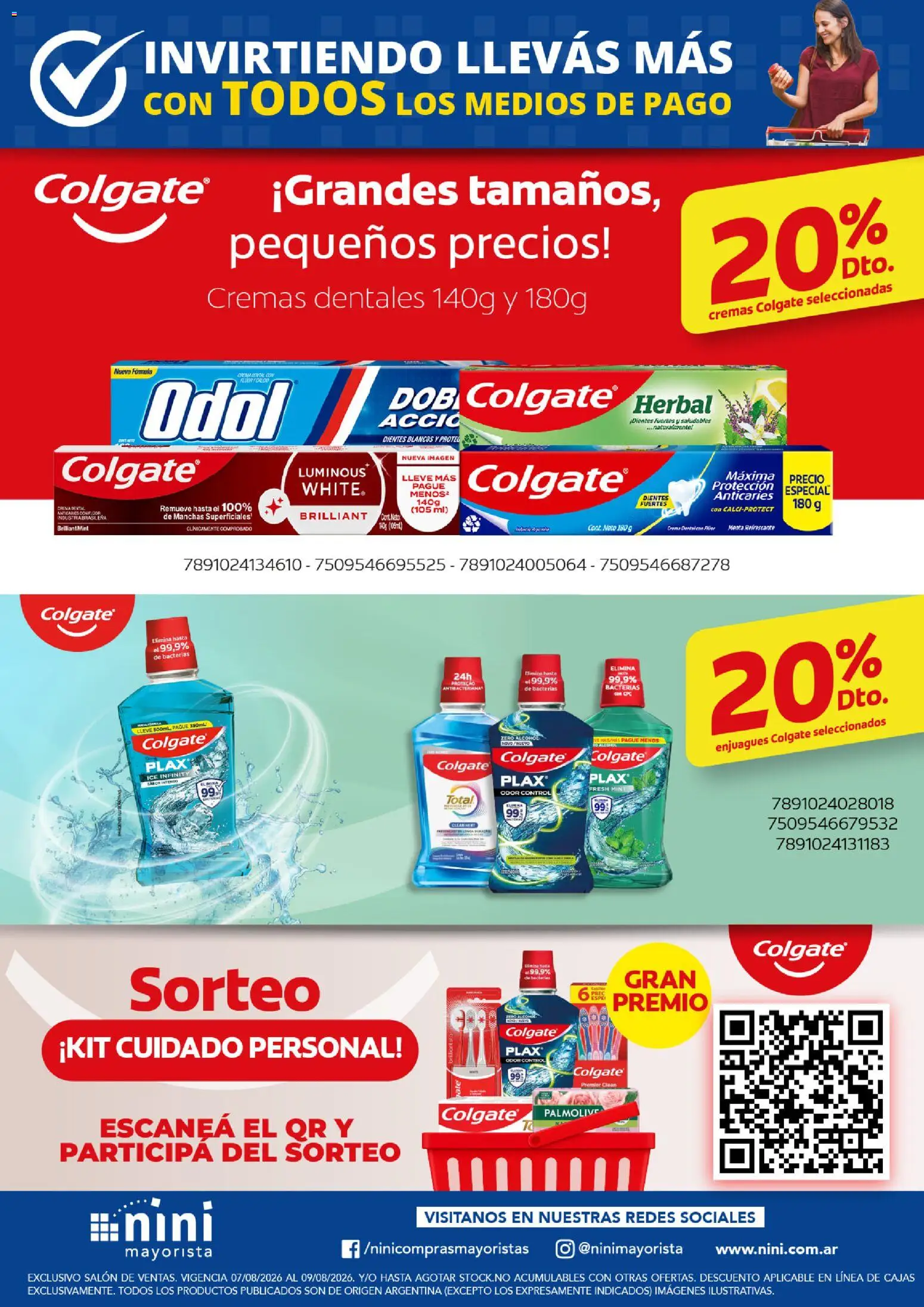 Vista previa del folleto de la tienda NINI Mayorista válido desde el 07/08/2026 