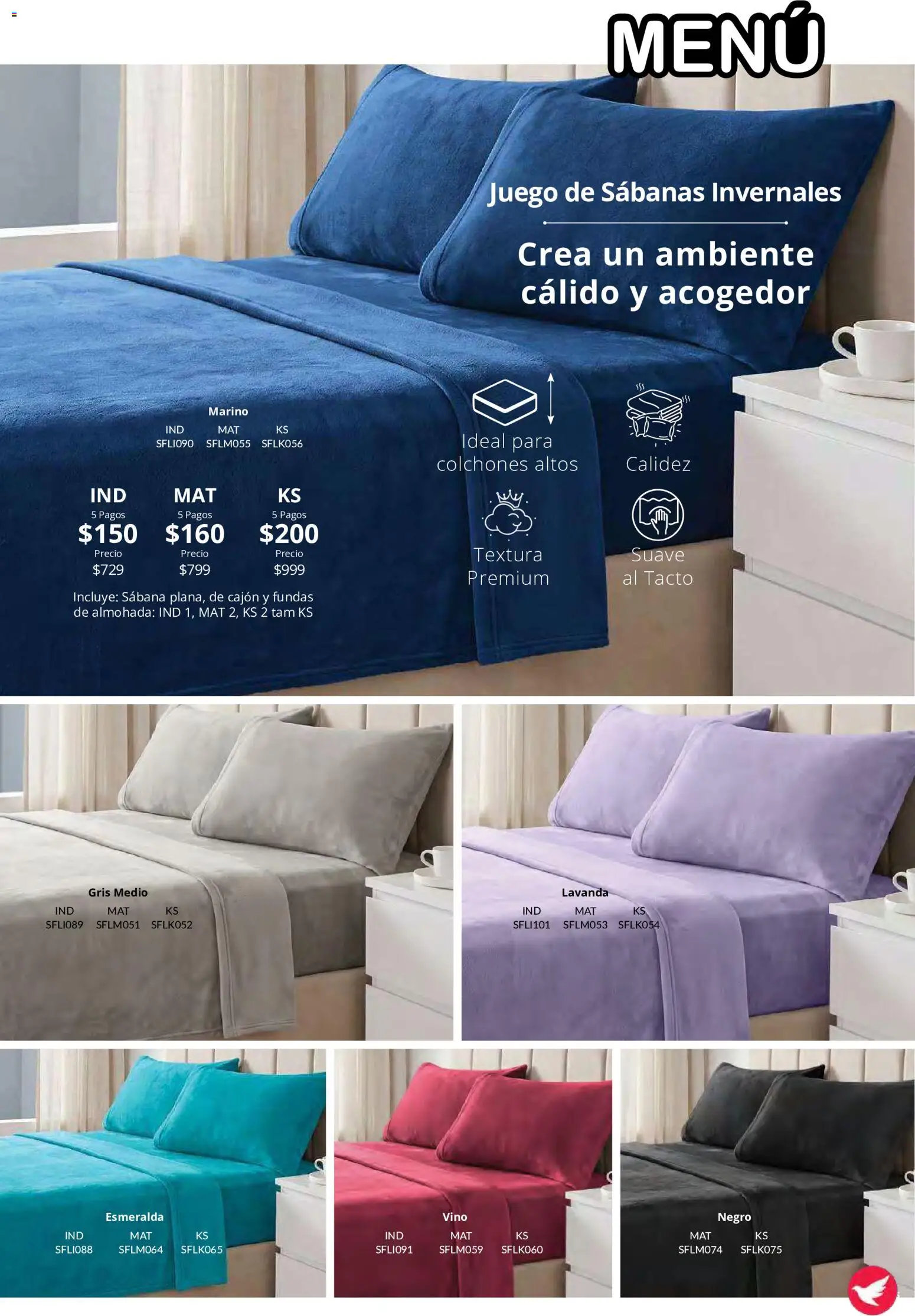 Vista previa las ofertas de la tienda Colchas Concord - Colchas Concord catálogo desde el 15/10/2026 