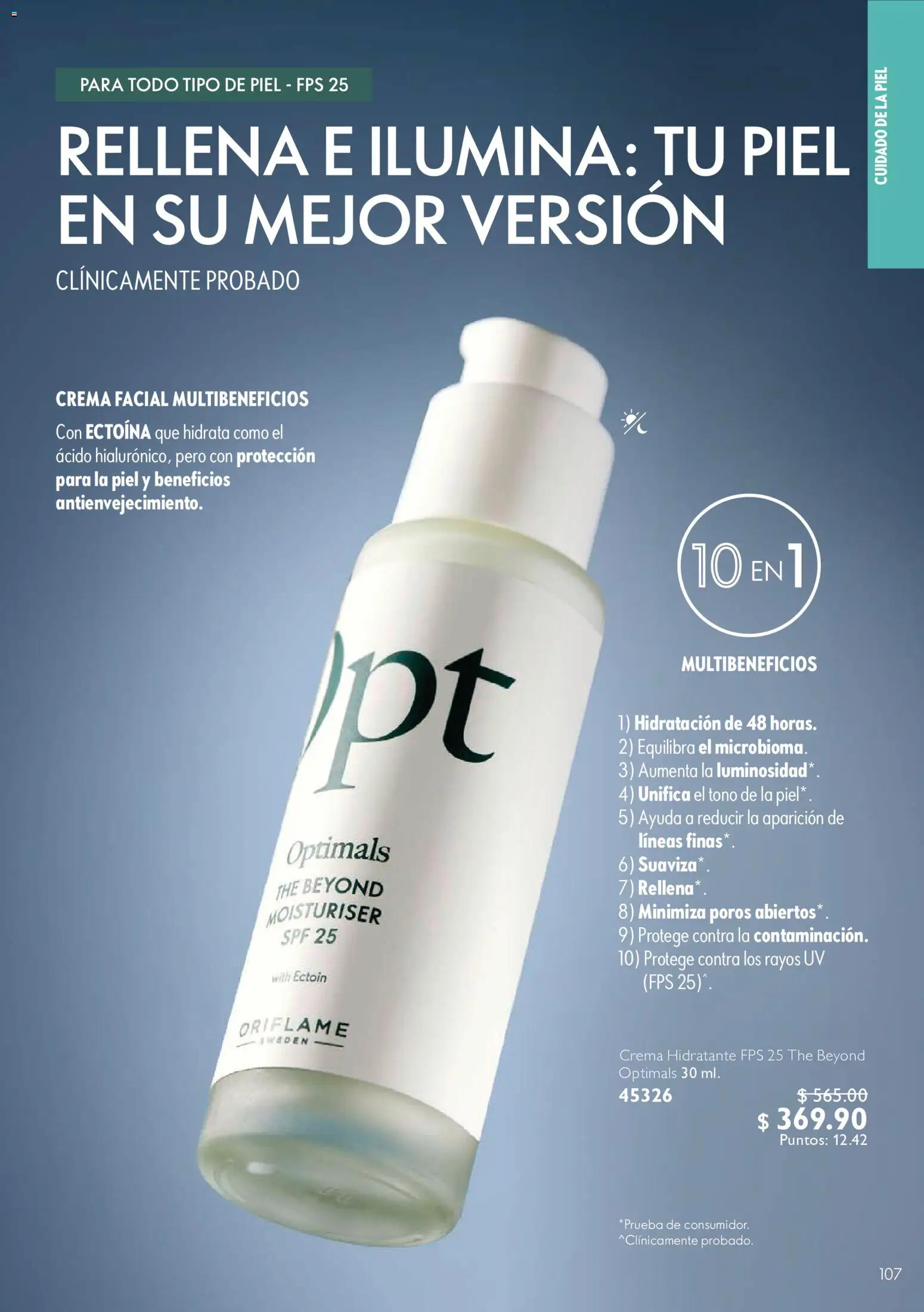 Vista previa las ofertas de la tienda Oriflame - Oriflame campaña 11 2026 desde el 01/08/2026 - Crema, Crema facial