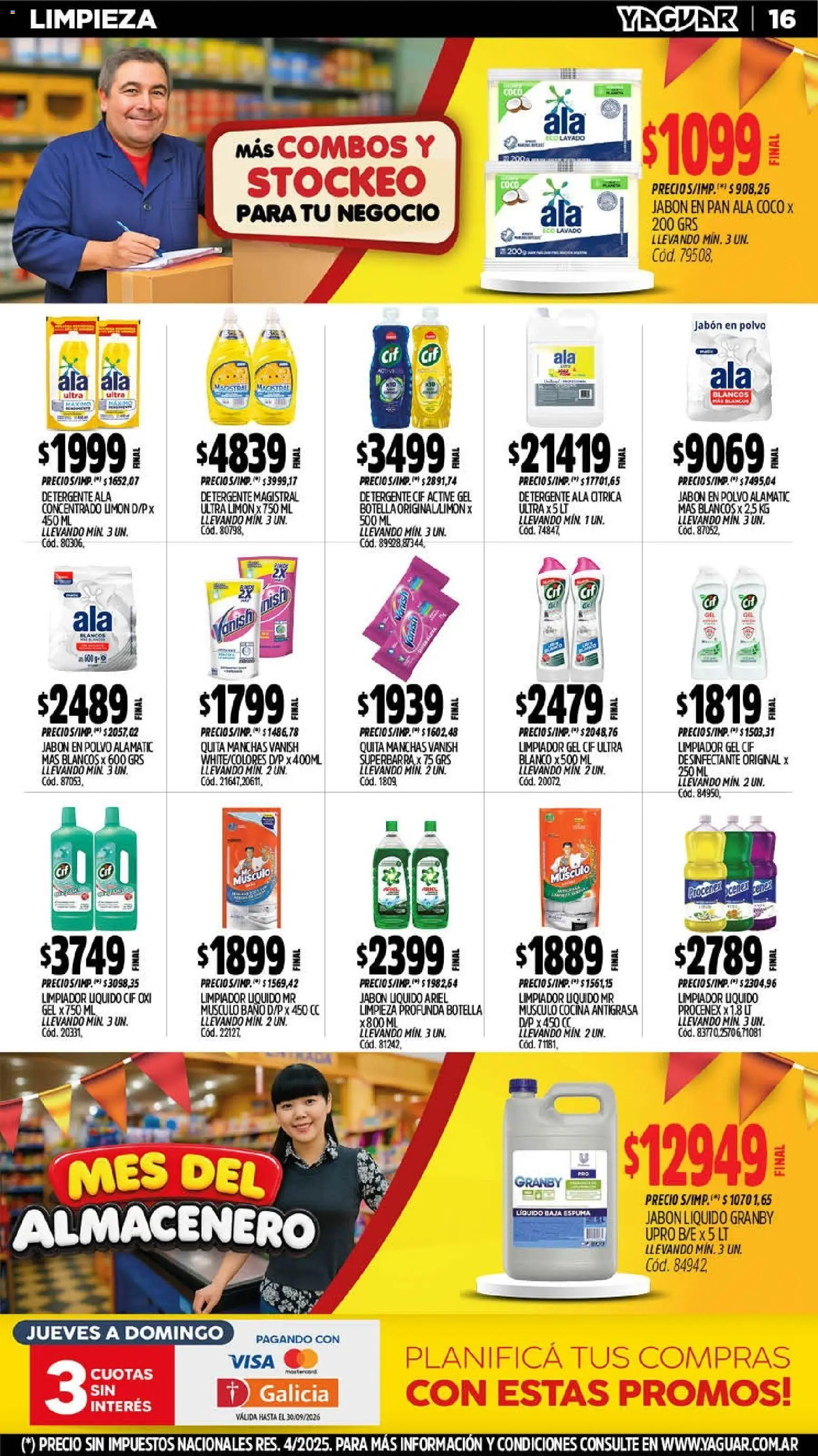 Vista previa del folleto de la tienda Yaguar válido desde el 14/09/2026 