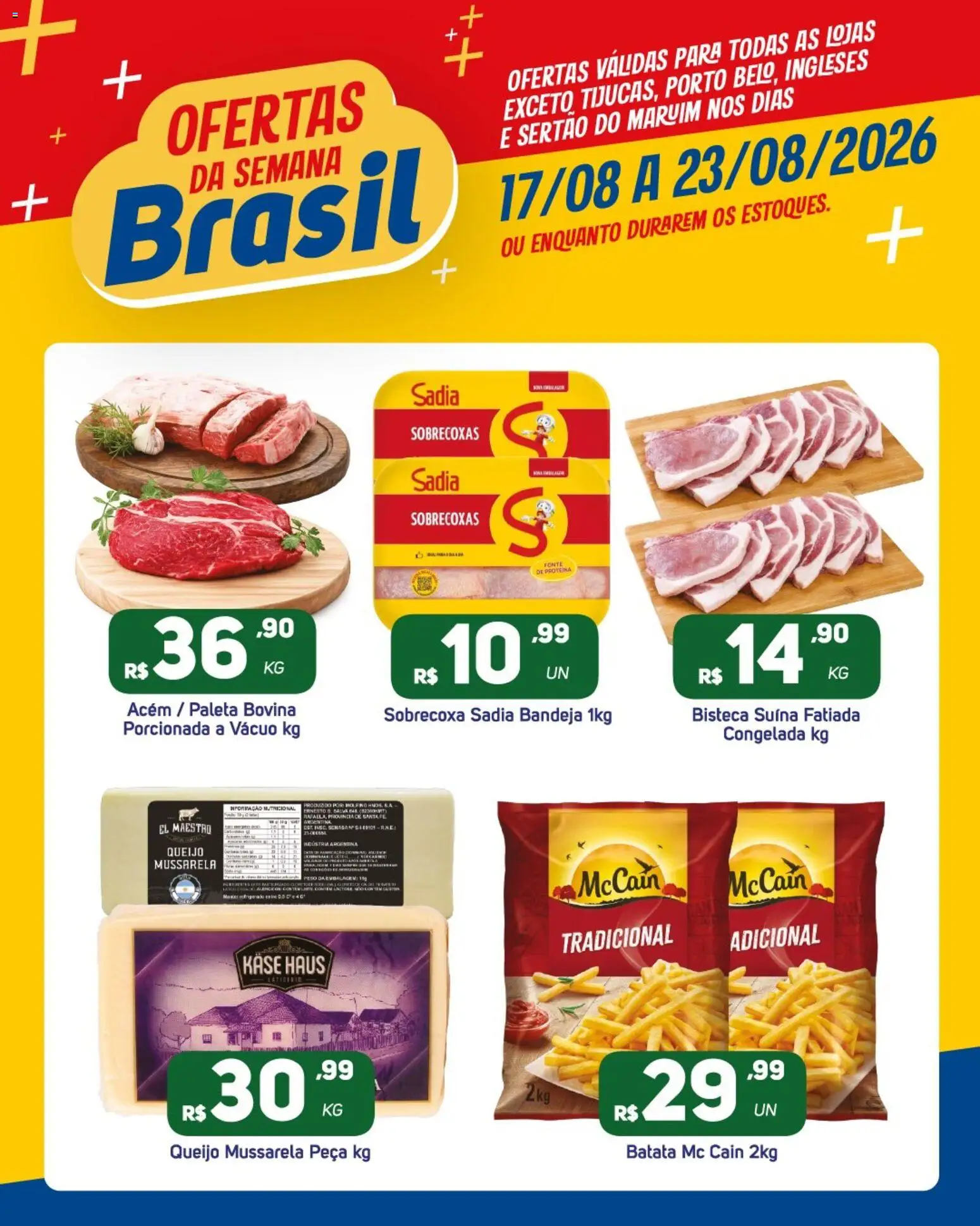 Ofertas Brasil Atacadista até 23/08/2026.