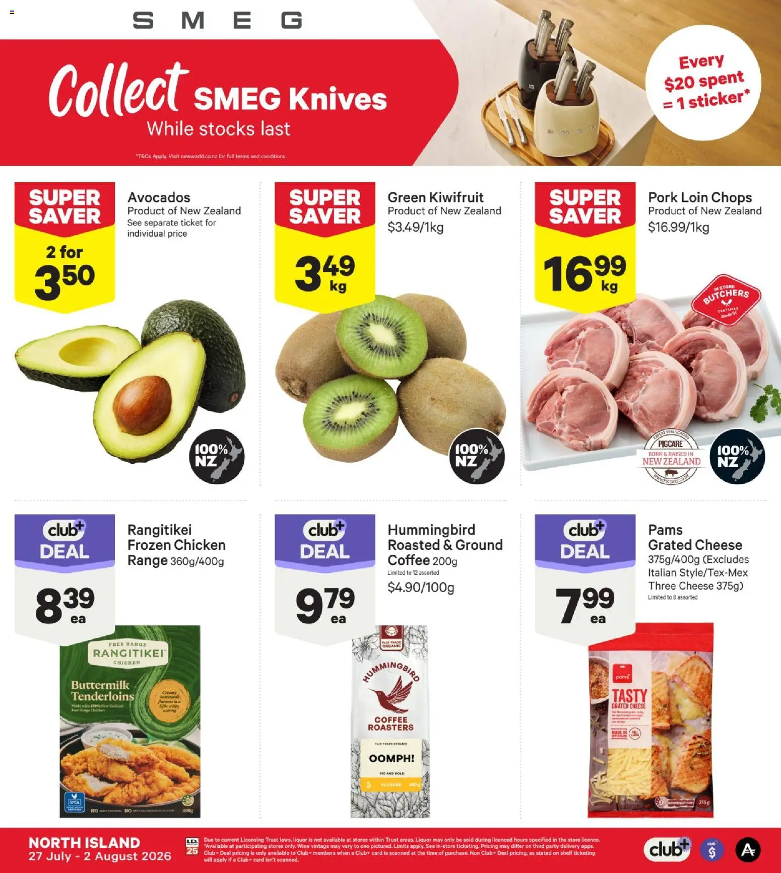 Preview of catalogue New World catalogue from shop New World valid 26 Jul 2026