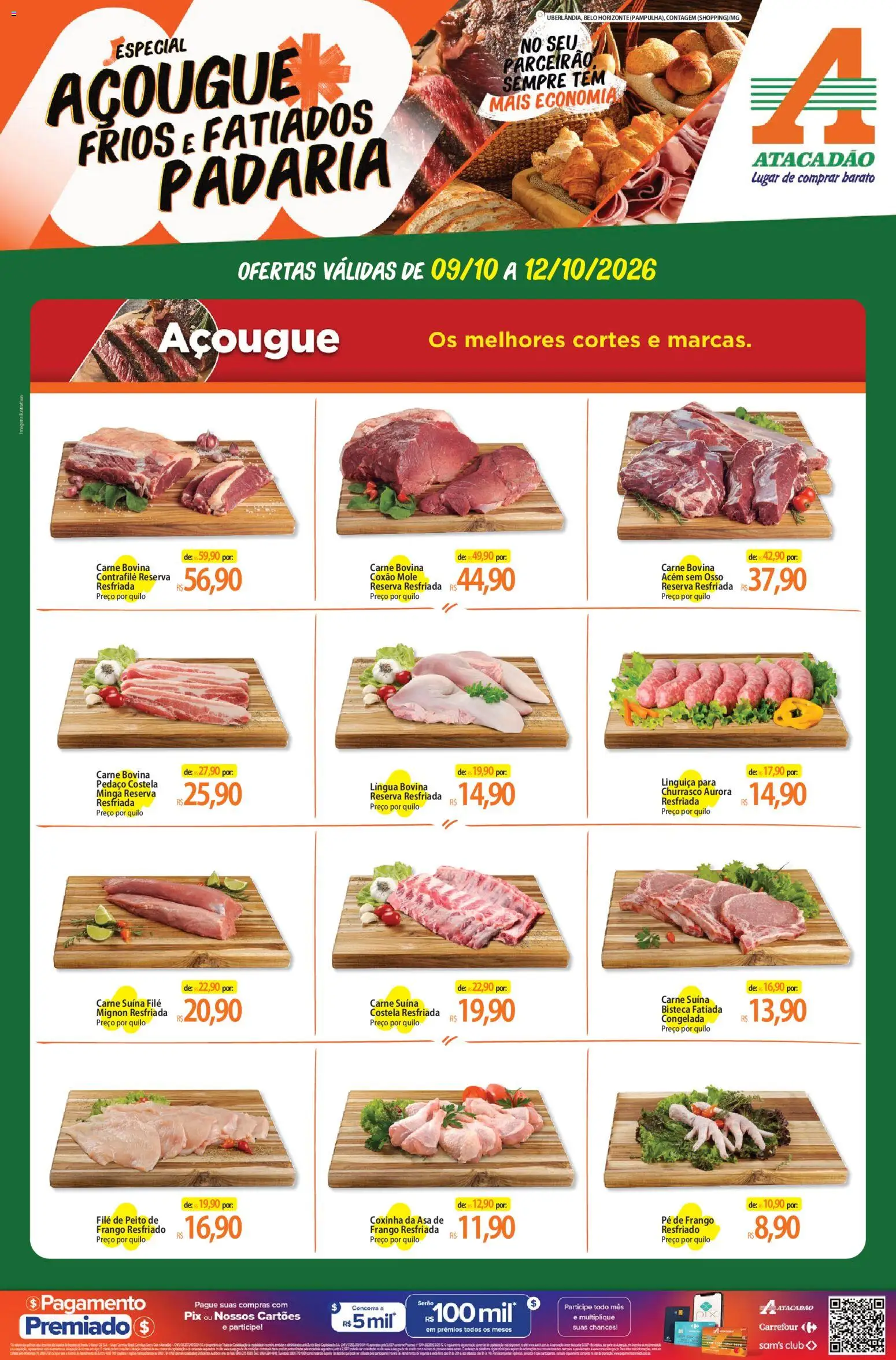 Pré-Visualização do folheto "Atacadão ofertas - MG" da loja Atacadão válido a partir de 09/10/2026