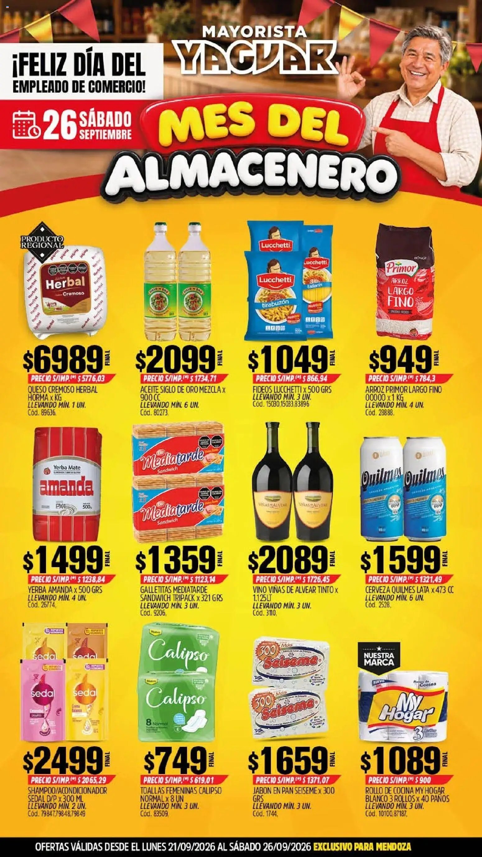 Vista previa del folleto de la tienda Yaguar válido desde el 21/09/2026 