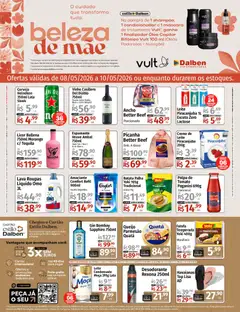 Pré-Visualização do folheto "Supermercado Dalben - Ofertas da semana" da loja Supermercado Dalben válido a partir de 08/05/2026